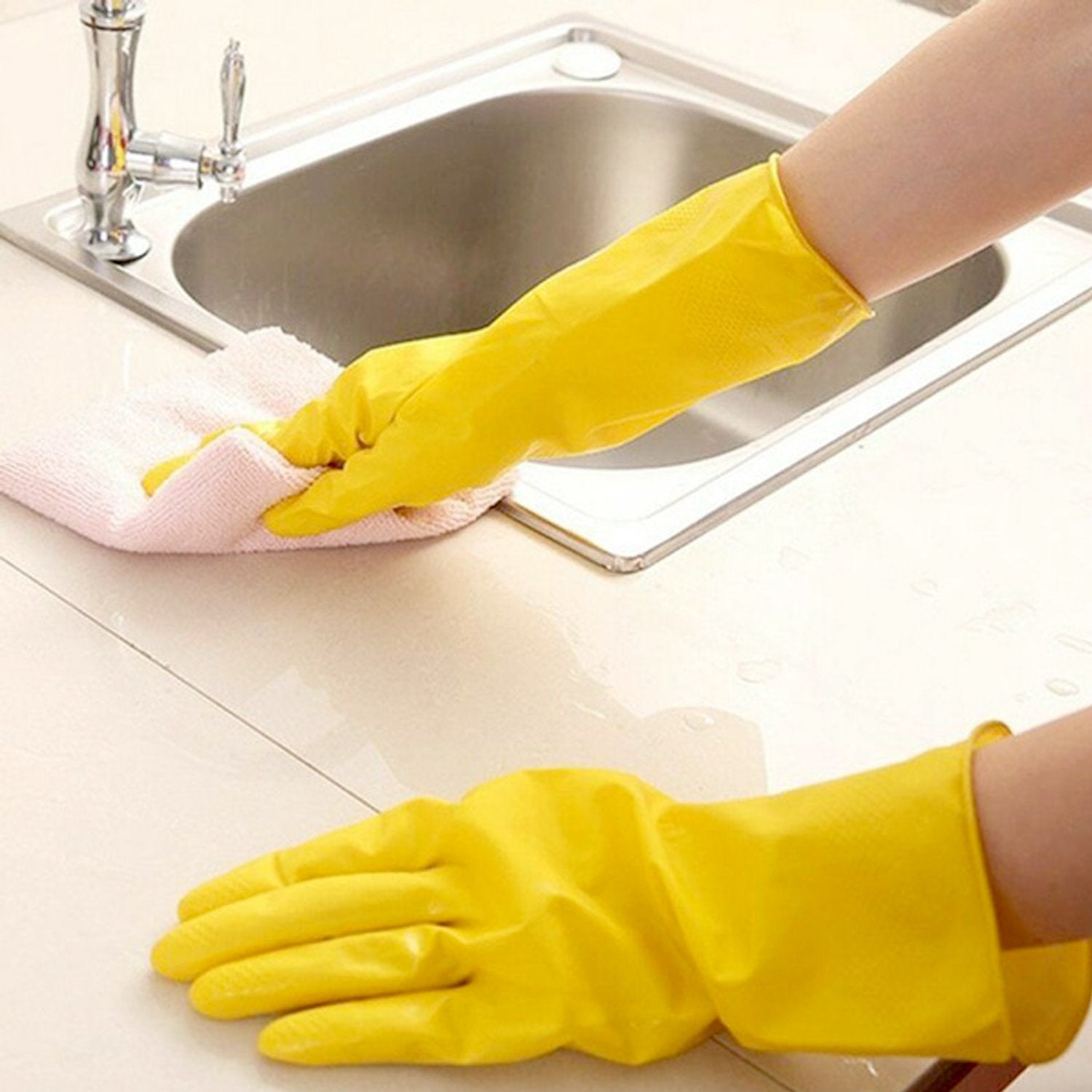0680 Multipurpose Rubber Reusable Cleaning Gloves 0680 Multipurpose Rubber Reusable Cleaning Gloves